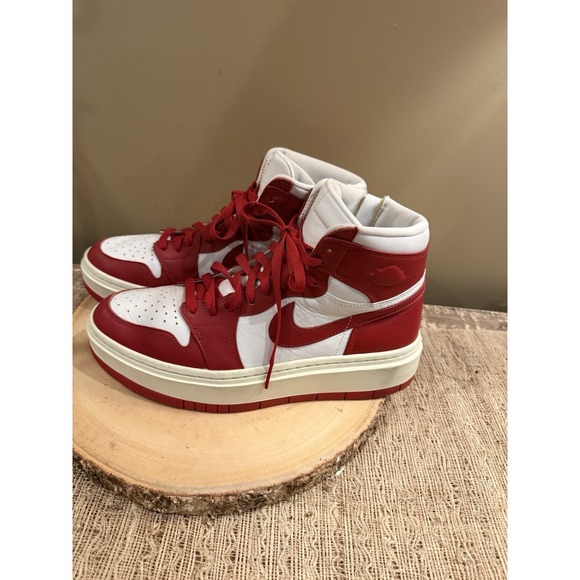 Nike Air Jordan 1 Elevate High Varsity Red‎ Sneakers Womens DN3253-116 Sz 10.5 - Picture 4 of 16